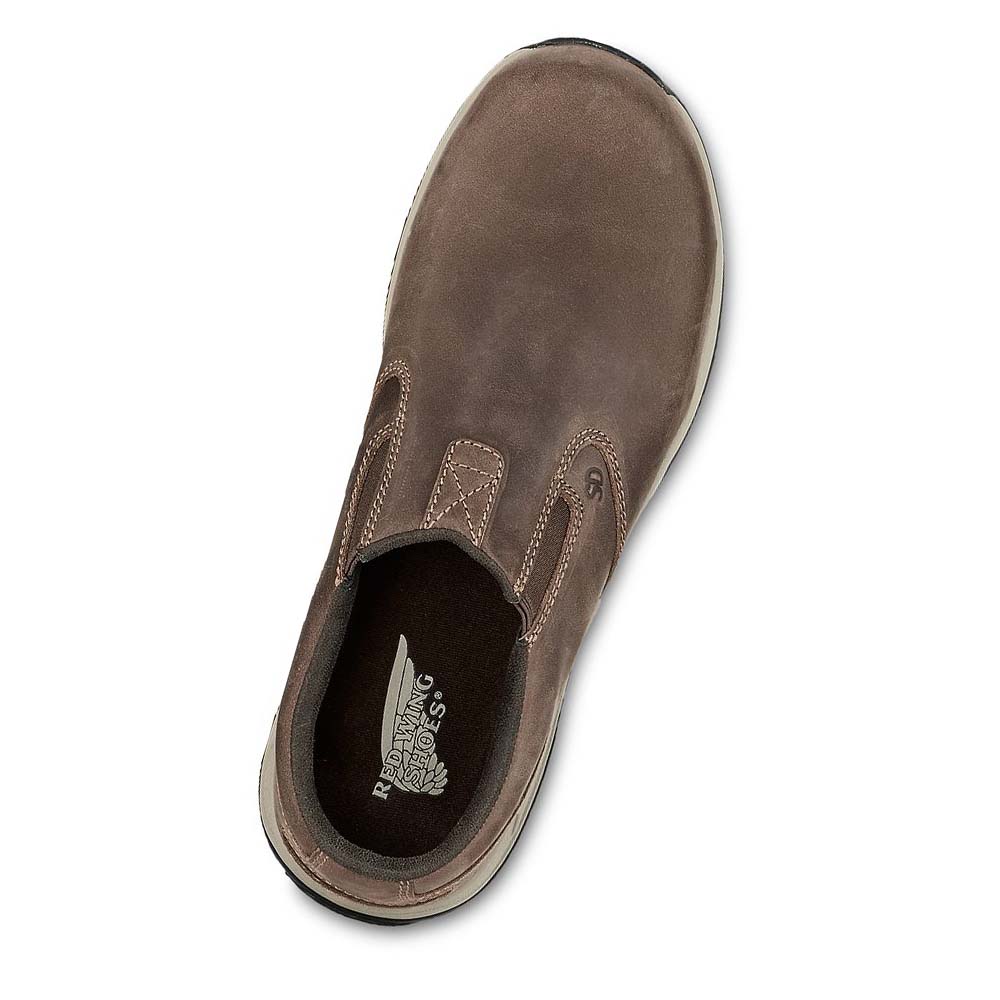 Red Wing Safety Toe Slip-On Women's Shoes Brown | ZA 104DFM